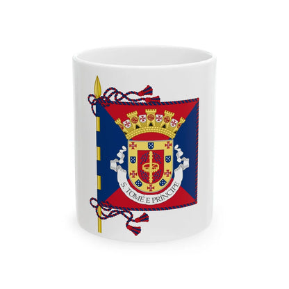 Proposed banner of Portuguese Sao Tome and Principe 1932 (Portugal) White Coffee Mug 11oz - Go Mug Yourself
