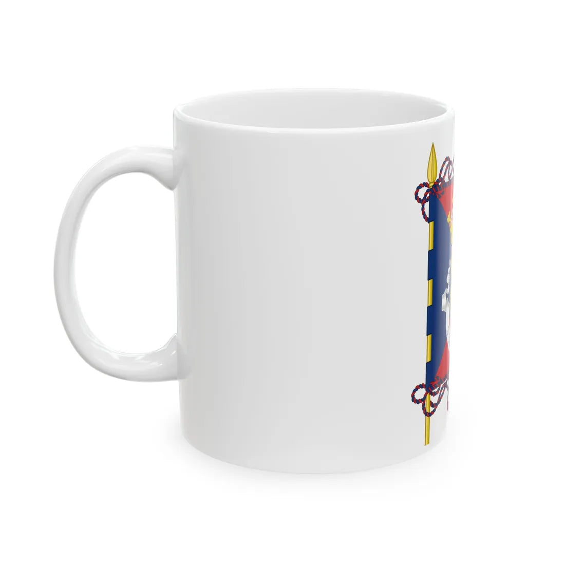 Proposed banner of Portuguese Sao Tome and Principe 1932 (Portugal) White Coffee Mug - Go Mug Yourself