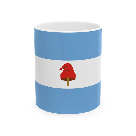 Proposed Civil Flag for Argentina 2 (Argentina) White Coffee Mug 11oz - Go Mug Yourself