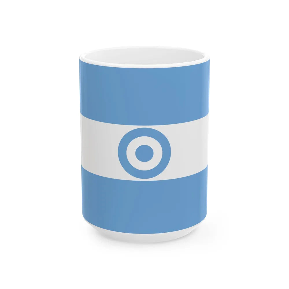 Proposed Civil Flag for Argentina 3 (Argentina) White Coffee Mug 15oz - Go Mug Yourself