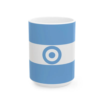 Proposed Civil Flag for Argentina 3 (Argentina) White Coffee Mug 15oz - Go Mug Yourself
