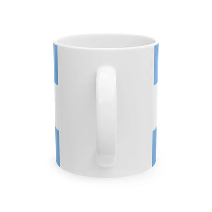 Proposed Civil Flag for Argentina 3 (Argentina) White Coffee Mug - Go Mug Yourself