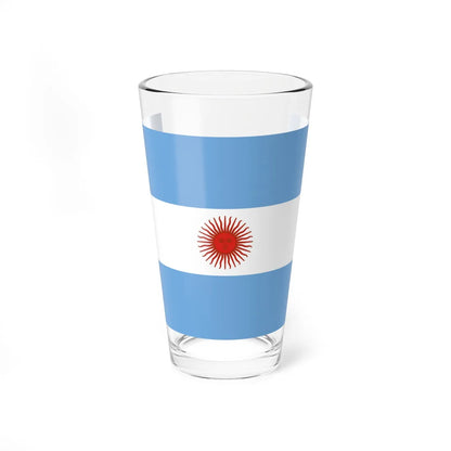 Proposed Civil Flag for Argentina 4 (Argentina) Pint Glass 16oz 16oz - Go Mug Yourself