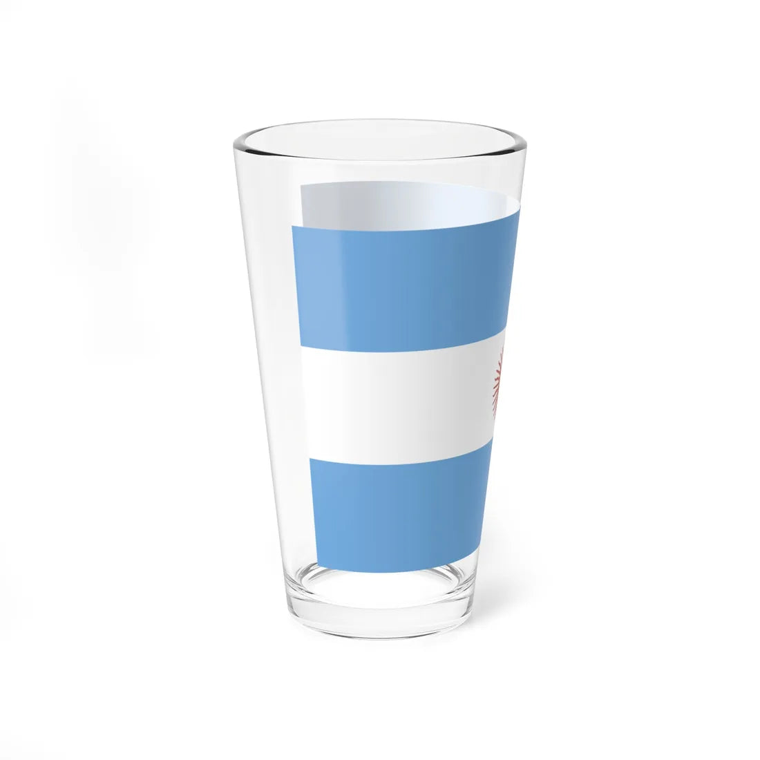 Proposed Civil Flag for Argentina 4 (Argentina) Pint Glass 16oz - Go Mug Yourself