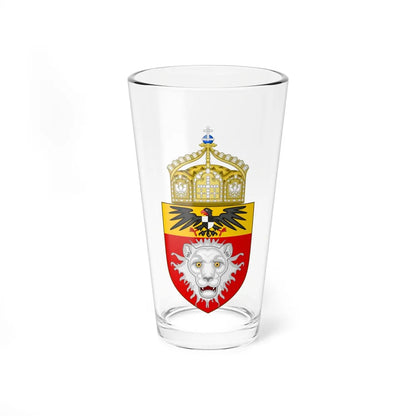 Proposed Coat of Arms East Africa 1914 - Pint Glass 16oz-16oz-Go Mug Yourself