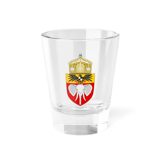 Proposed Coat of Arms Kamerun 1914 (Cameroon) (Coat of Arms) Shot Glass 1.5oz 1.5oz - Go Mug Yourself