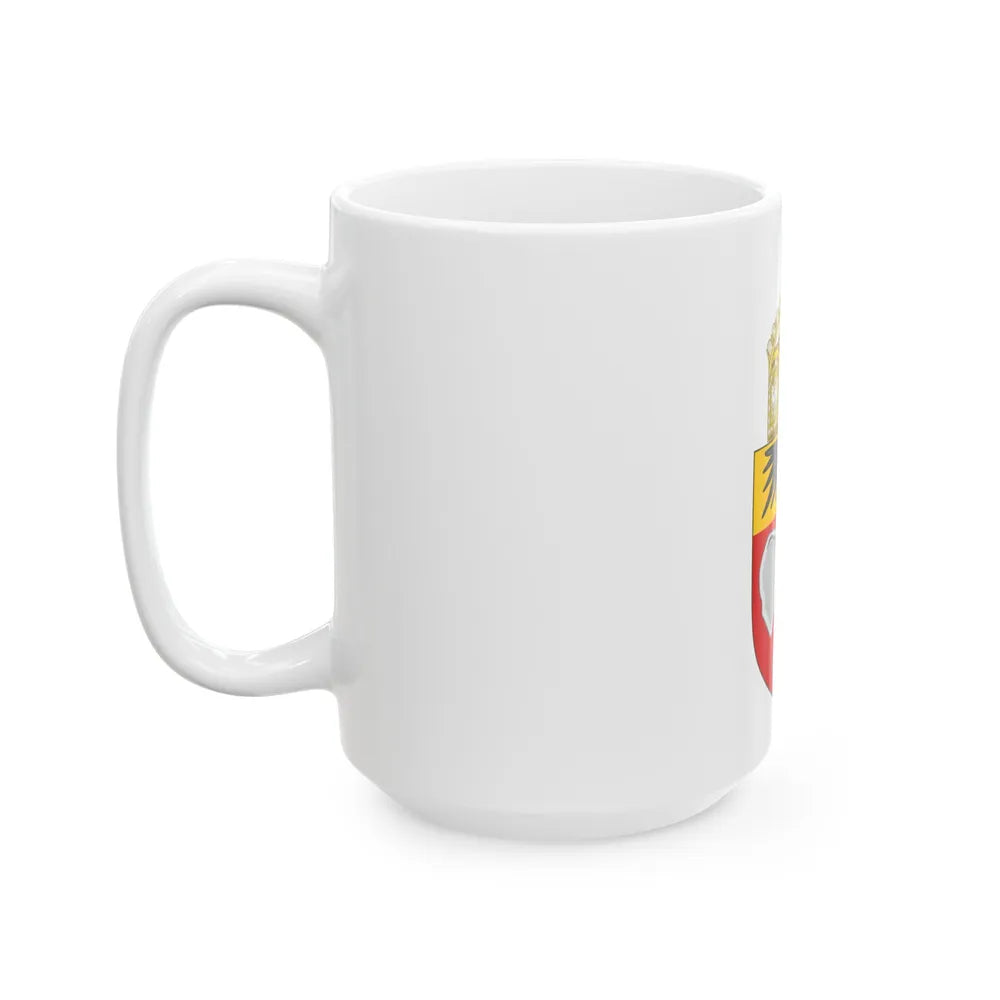 Proposed Coat of Arms Kamerun 1914 - White Coffee Mug-Go Mug Yourself