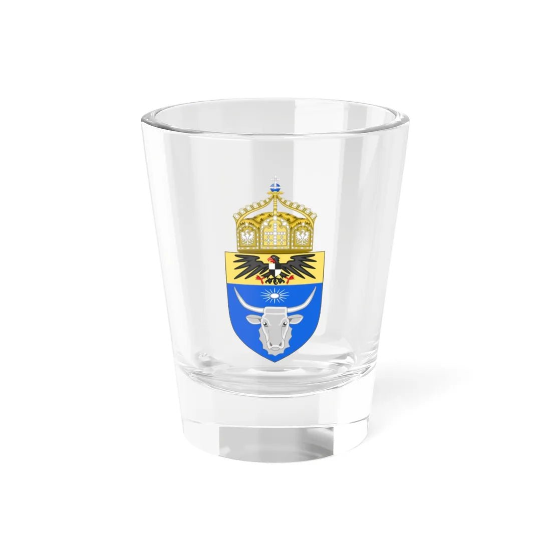 Proposed Coat of Arms Southwest Africa 1914 (Germany) (Coat of Arms) Shot Glass 1.5oz 1.5oz - Go Mug Yourself
