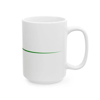 Proposed Commission Pennant of Qing Navy 1863 (China) White Coffee Mug - Go Mug Yourself