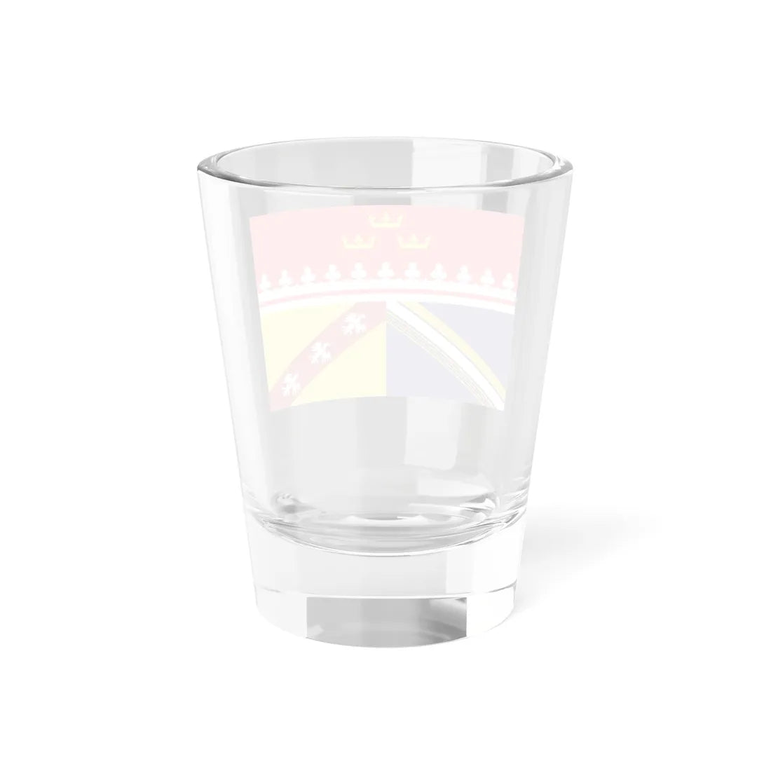 Proposed design for the flag of Grand Est (France) Shot Glass 1.5oz - Go Mug Yourself