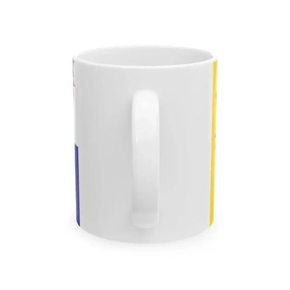 Proposed design for the flag of Hauts-de-France (France) White Coffee Mug - Go Mug Yourself