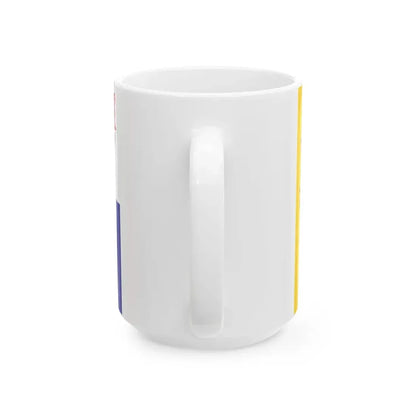 Proposed design for the flag of Hauts-de-France (France) White Coffee Mug - Go Mug Yourself