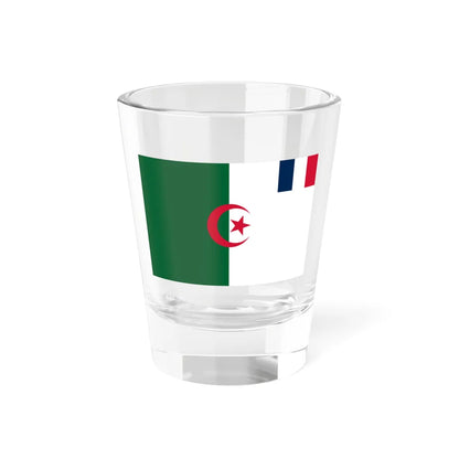 Proposed Flag for a Franco-Algerian Commonwealth 1962 (Algeria) Shot Glass 1.5oz 1.5oz - Go Mug Yourself
