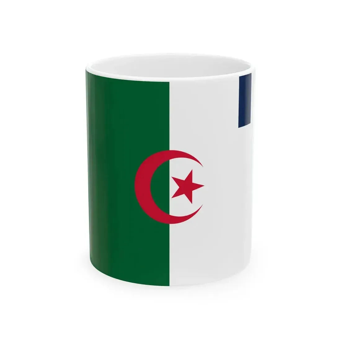 Proposed Flag for a Franco-Algerian Commonwealth 1962 (Algeria) White Coffee Mug 11oz - Go Mug Yourself