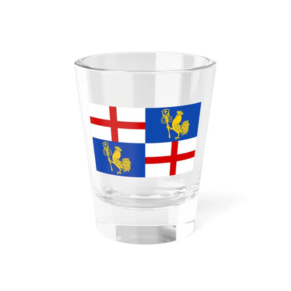 Proposed flag for Emilia-Romagna (Italy) Shot Glass 1.5oz 1.5oz - Go Mug Yourself