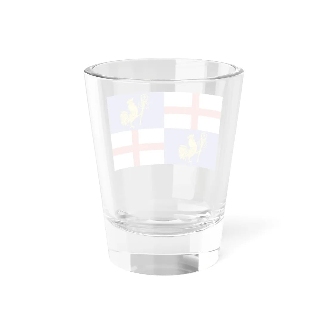 Proposed flag for Emilia-Romagna (Italy) Shot Glass 1.5oz - Go Mug Yourself