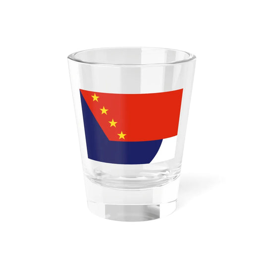 Proposed flag for Hong Kong SAR 006 (China) Shot Glass 1.5oz 1.5oz - Go Mug Yourself