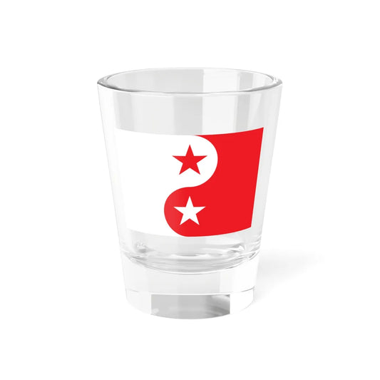 Proposed flag for Hong Kong SAR 012 (China) Shot Glass 1.5oz 1.5oz - Go Mug Yourself
