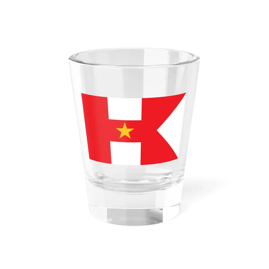 Proposed flag for Hong Kong SAR 013 (China) Shot Glass 1.5oz 1.5oz - Go Mug Yourself