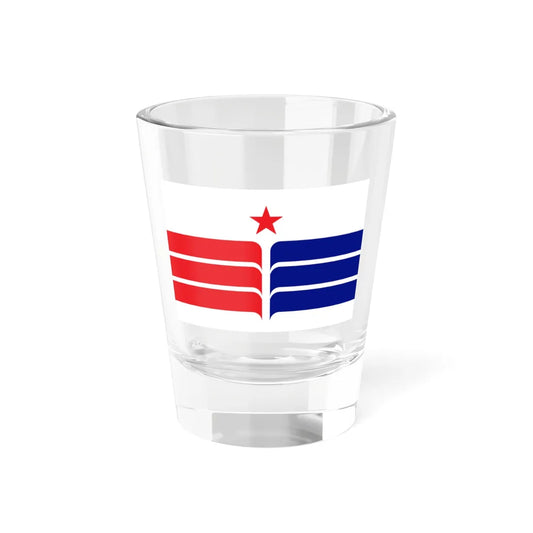 Proposed flag for Hong Kong SAR 014 (China) Shot Glass 1.5oz 1.5oz - Go Mug Yourself