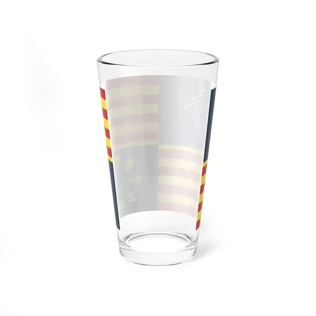Proposed flag for Southern Italy (Italy) Pint Glass 16oz - Go Mug Yourself