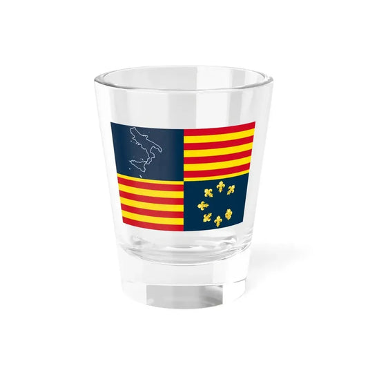 Proposed flag for Southern Italy (Italy) Shot Glass 1.5oz 1.5oz - Go Mug Yourself