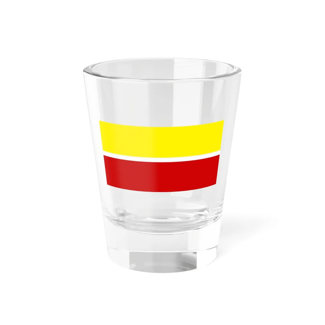 Proposed flag for the contest of Chuvashia 1990 (Russia) Shot Glass 1.5oz 1.5oz - Go Mug Yourself