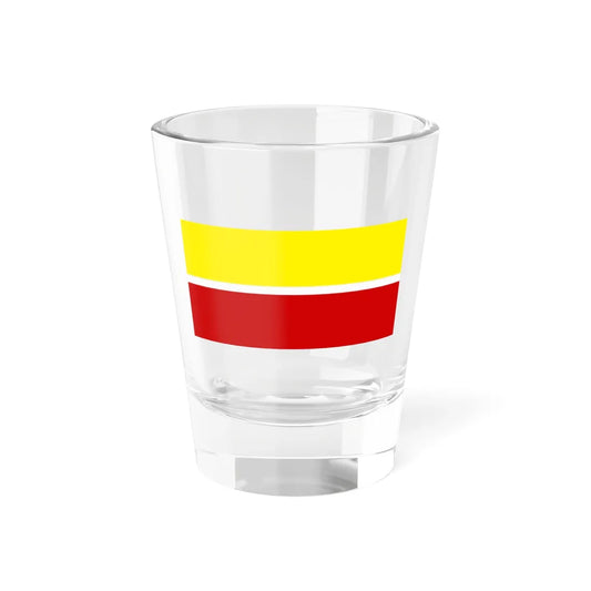 Proposed flag for the contest of Chuvashia 1990 (Russia) Shot Glass 1.5oz 1.5oz - Go Mug Yourself