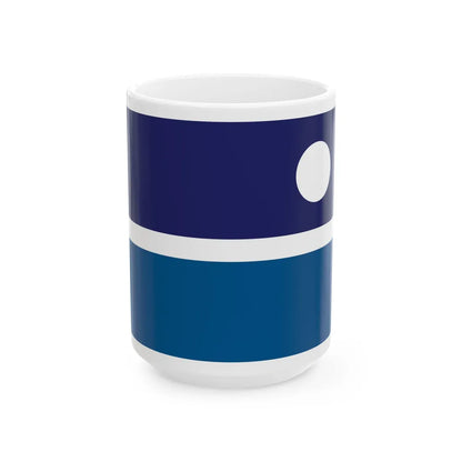 Proposed flag of Alaska 1976 (United States) White Coffee Mug 15oz - Go Mug Yourself