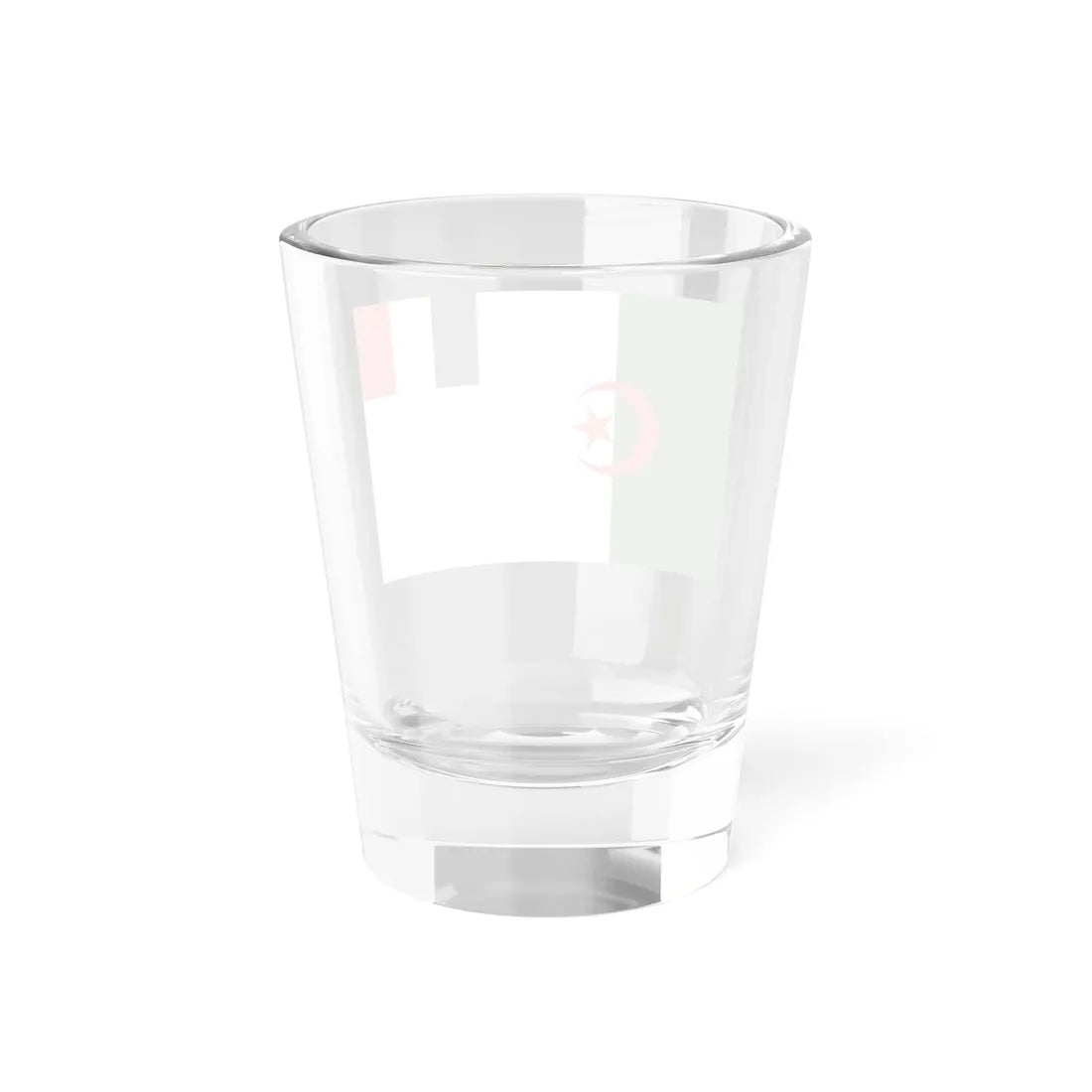 Proposed Flag of Algeria during FLN-OAS ceasefire talks 1962 (Algeria) Shot Glass 1.5oz - Go Mug Yourself
