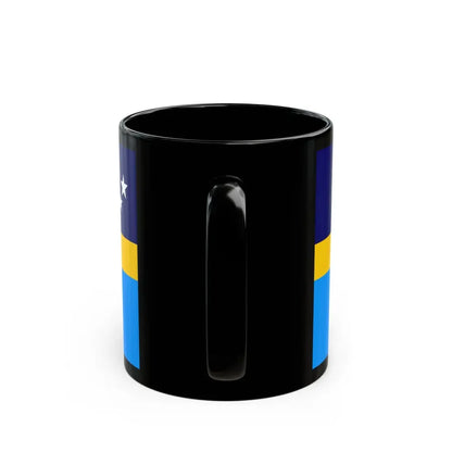 Proposed flag of Antarctica Dave Hamilton - Black Coffee Mug - Go Mug Yourself