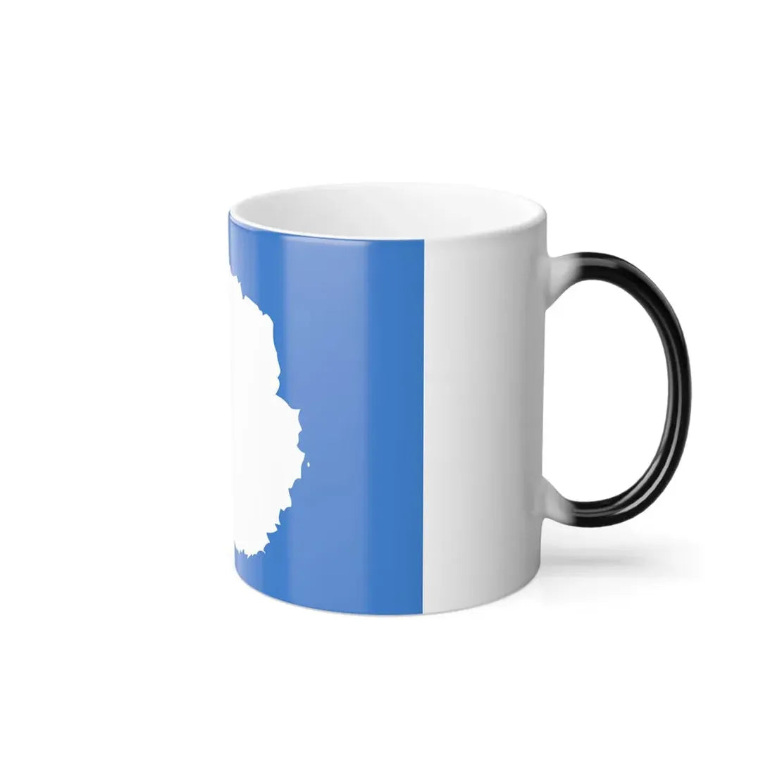 Proposed flag of Antarctica Graham Bartram - Color Changing Coffee Mug - Go Mug Yourself