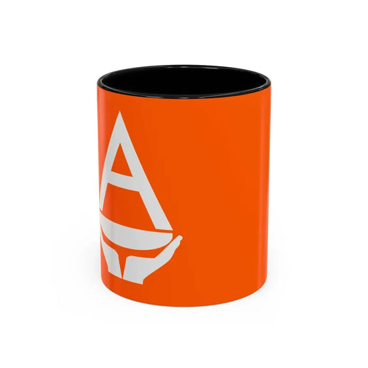 Proposed flag of Antarctica Whitney Smith - Accent Coffee Mug 11oz Black - Go Mug Yourself