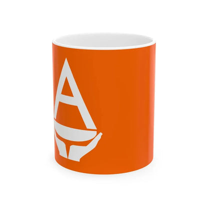 Proposed flag of Antarctica Whitney Smith - White Coffee Mug 11oz - Go Mug Yourself