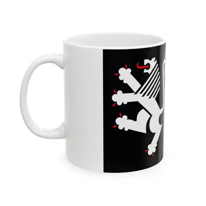 Proposed flag of Aosta Valley (Italy) White Coffee Mug - Go Mug Yourself