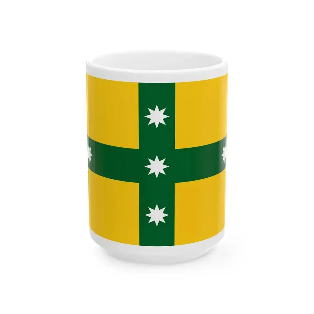 Proposed Flag of Australia (Australia) White Coffee Mug 15oz - Go Mug Yourself