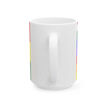Proposed flag of Bolivia (Bolivia) White Coffee Mug - Go Mug Yourself