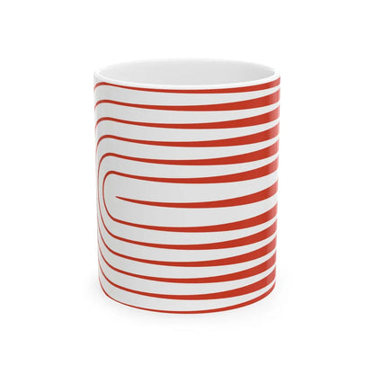 Proposed flag of Cambridge Massachusetts 1976 (United States) White Coffee Mug 11oz - Go Mug Yourself