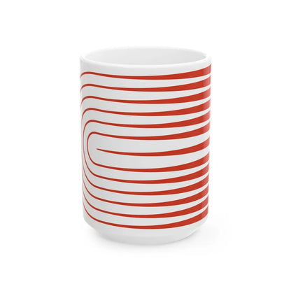 Proposed flag of Cambridge Massachusetts 1976 (United States) White Coffee Mug 15oz - Go Mug Yourself