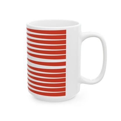 Proposed flag of Cambridge Massachusetts 1976 (United States) White Coffee Mug - Go Mug Yourself