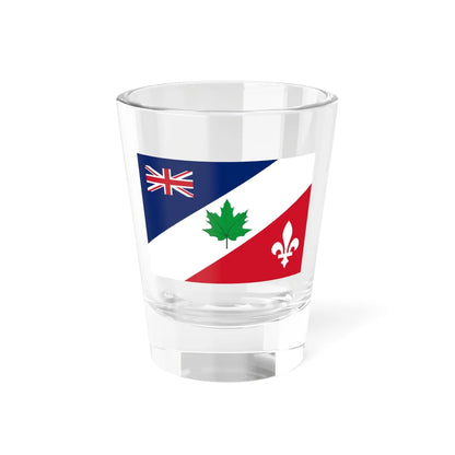 Proposed Flag of Canada 1939 (Canada) Shot Glass 1.5oz 1.5oz - Go Mug Yourself