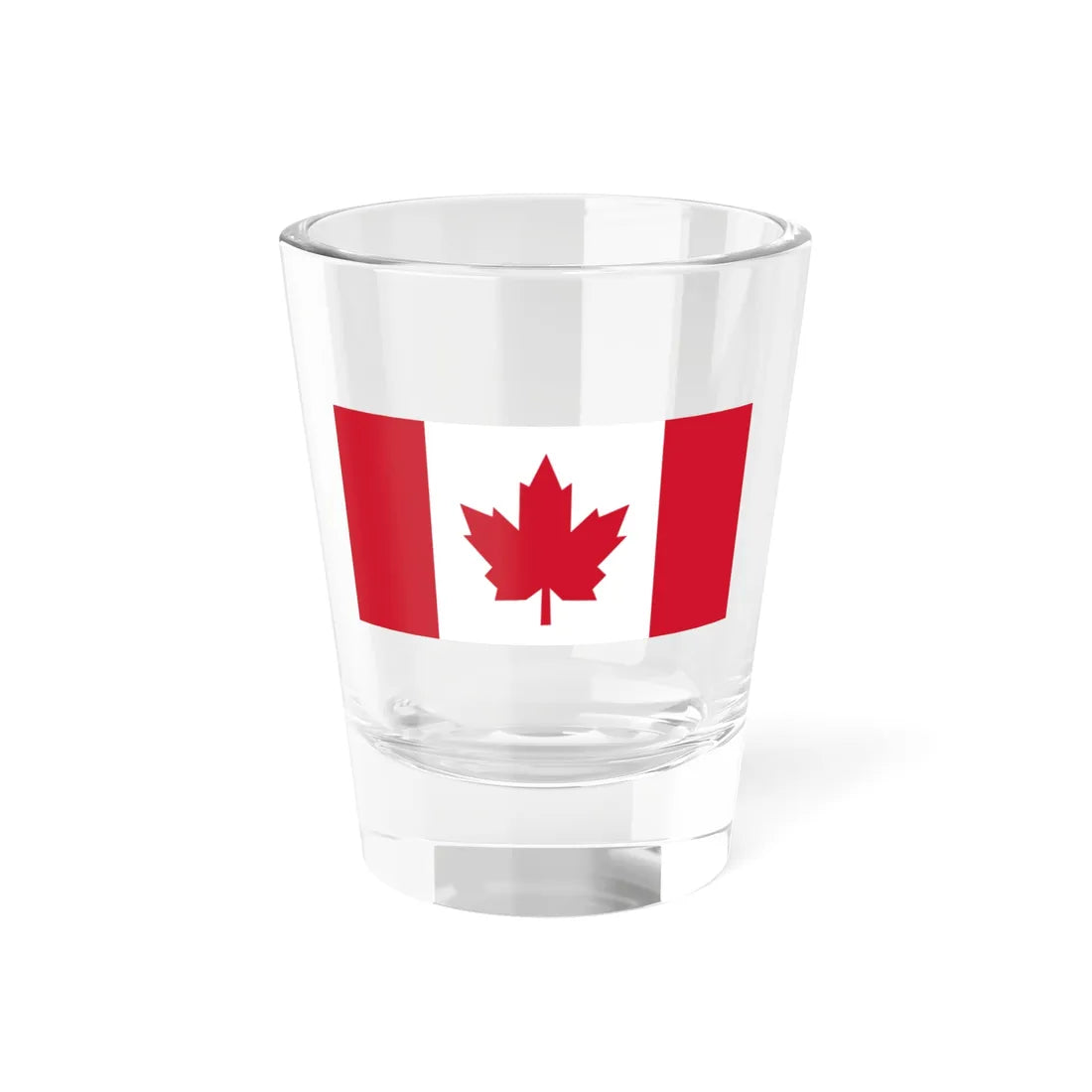 Proposed Flag of Canada Parliamentary Committee Group B Finalist 1964 (Canada) Shot Glass 1.5oz 1.5oz - Go Mug Yourself