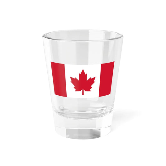 Proposed Flag of Canada Parliamentary Committee Group B Finalist 1964 (Canada) Shot Glass 1.5oz 1.5oz - Go Mug Yourself