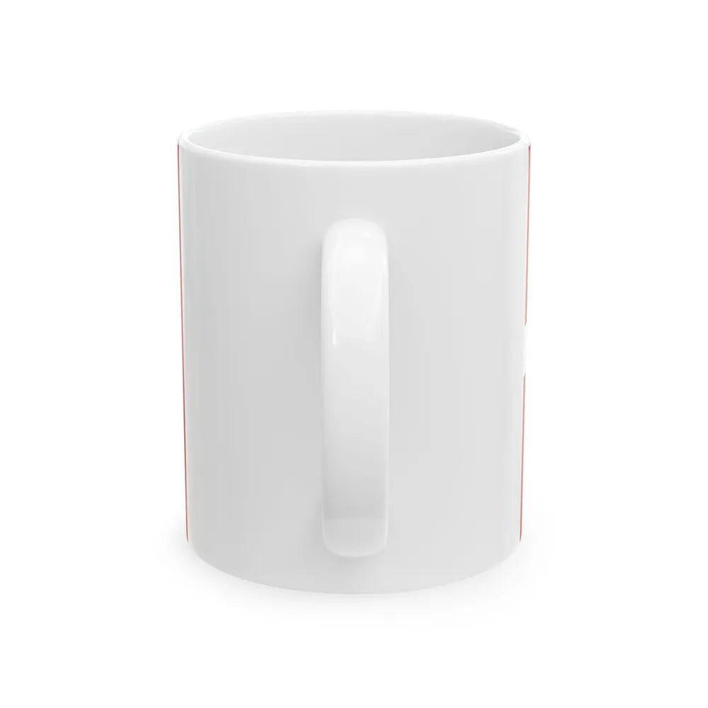 Proposed flag of Chicago Illinois 1892 (United States) White Coffee Mug - Go Mug Yourself