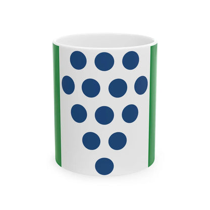 Proposed flag of Connecticut 1976 (United States) White Coffee Mug 11oz - Go Mug Yourself