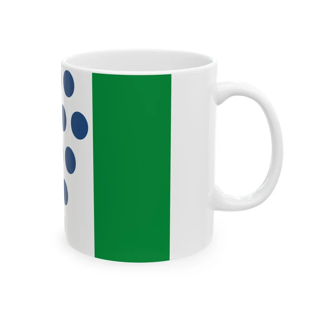 Proposed flag of Connecticut 1976 (United States) White Coffee Mug - Go Mug Yourself