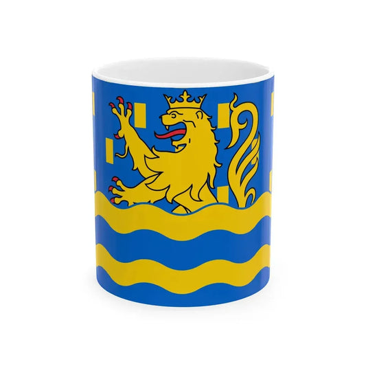 Proposed flag of Doubs (France) White Coffee Mug 11oz - Go Mug Yourself