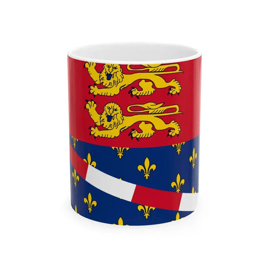 Proposed flag of Eure (France) White Coffee Mug 11oz - Go Mug Yourself