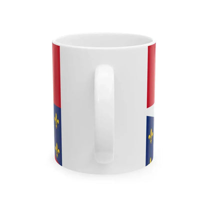 Proposed flag of Eure (France) White Coffee Mug - Go Mug Yourself