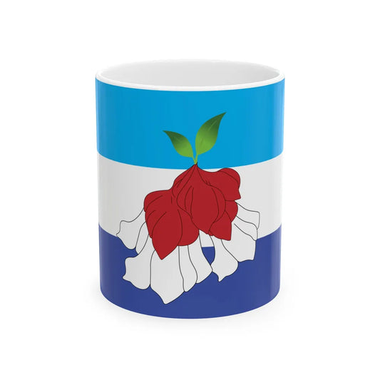 Proposed flag of Fiji 2015 design 35 (Fiji) White Coffee Mug 11oz - Go Mug Yourself